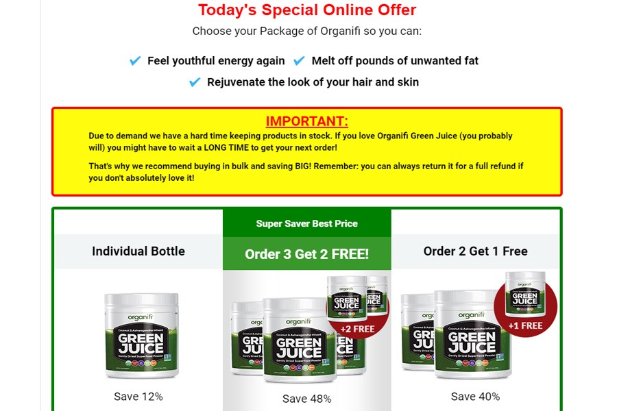 The Organifi: Green Juice - Organic Superfood Supplement ... PDFs